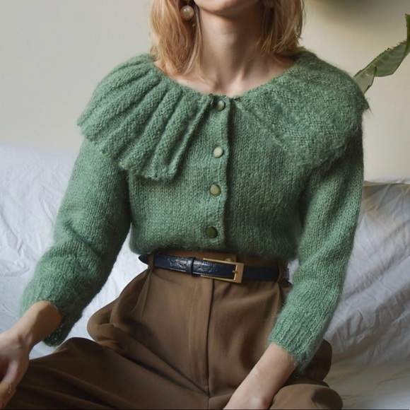 Sweaters - Handknit Mohair Sweater